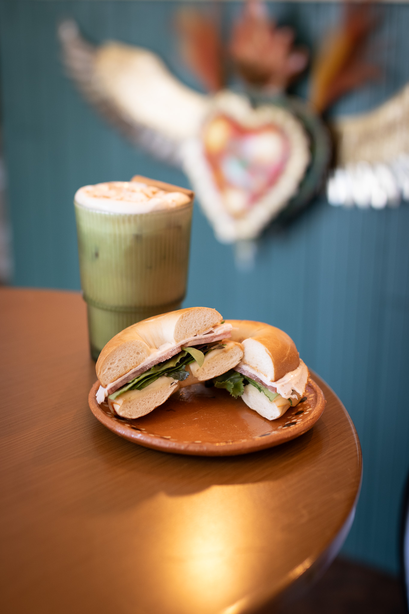 Galleta de masa madre clásica vs. matcha